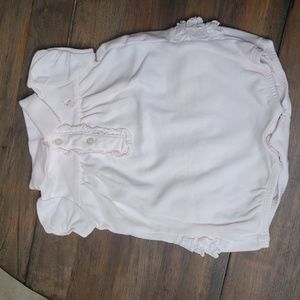 Ralph Lauren Ruffled Romper Bubble Suit Sz 6M